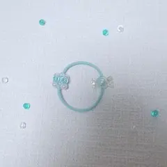SkyBLUEヘアゴム