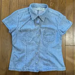 GAP デニム ダンガリー シャツ Ｌサイズ
