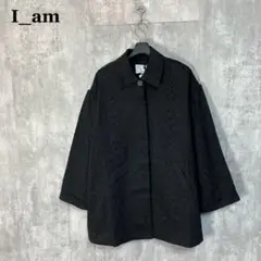新品 I_am カットワーク ミディジャケット