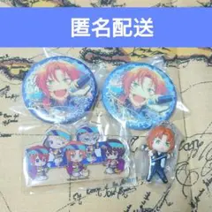 あんスタ　アクリルバッジ　カプ缶　スイング　レオ　4点