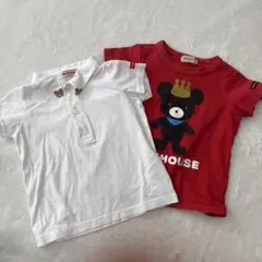 ミキハウス　Tシャツ　ポロシャツ　セット