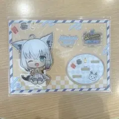 ウェンディーズ ホロライブ アクリルスタンド 白上フブキ(お疲れ様ver.)