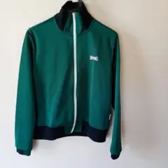 【Lonsdale】ジャージ　上のみ　グリーン×ブラック　サイズS　日本製