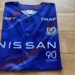 ★横浜Fマリノス応援ベースボールシャツユニフォーム大人サイズサッカーJリーグ