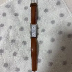 【AGATHA】（アガタ）ダブルフェイス キャメルカラーベルト レディース時計
