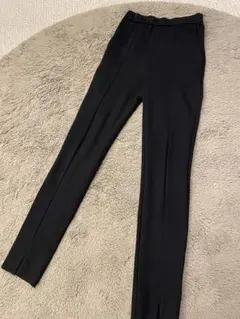 ヨリ yori ぬくぬくフロントスリットレギパン パンツ 38 ネイビー ロングスリットレギパン | all item| yori
