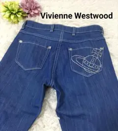 美品♥ヴィヴィアンウエストウッド オーブ刺繍 デニム