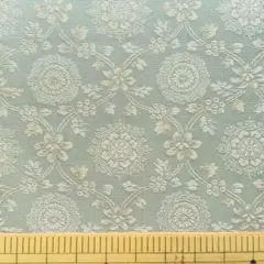 30 × 71 cm 花の立涌どんす（和紙裏打付）