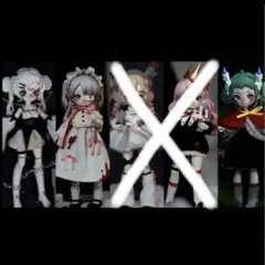 次元界TOY Nyssa ニサ 怪奇なナイトメア BJD ドール　5点セット