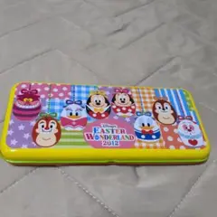 ディズニーイースターワンダーランド2012 缶　ペンケース　小物入れ