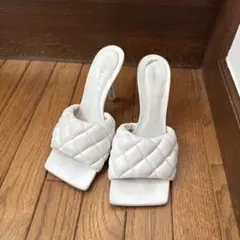 ボッテガ　パンプス　ホワイト 35
