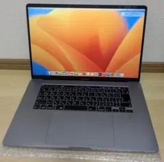 Apple MacBook Pro 2019 16インチ i9 16GB 1TB