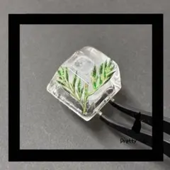 メカニカルキーボード　自作キーキャップ　アルチザン　ICE BOX　ボタニカル