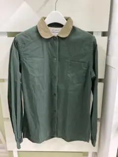 VETEMENTS CLASSIQUES WIM NEELS襟スウェードシャツ
