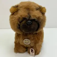三英 チャウチャウ ぬいぐるみ 大 紙タグ付き 昭和レトロ 三英貿易