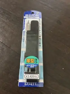 BAMLET 時計バンド 22mm 黒