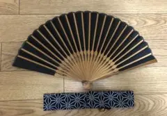 美品★高級扇子　袋付き