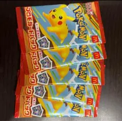 ポケモンカードMEGA マクドナルドハッピーセット2025プロモカード 5パック