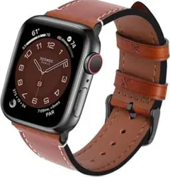 ✨アップルウォッチ ✨バンド レザー iwatch ブラウン