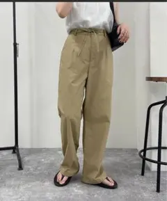 fredyemue イージーストレートパンツ