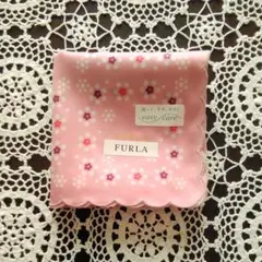 FURLA フルラ レディース やや大きめ ハンカチ 新品