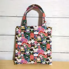ミニトートバッグ(かぶきだにゃー) ハンドメイド