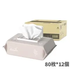 Atsude ウェットティッシュ 80枚*12個