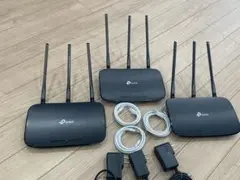 3個 TP-Link 無線LANルーターTL- WR940N
