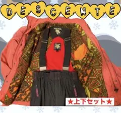 三連休前に!【デサント】スキー・スノボウェア ※メンズLですが女性にも似合う◎