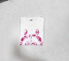 A BATHING APE ホワイト Tシャツ L