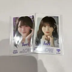 イコラブ　野口衣織　vol.9ミニフォト　2点