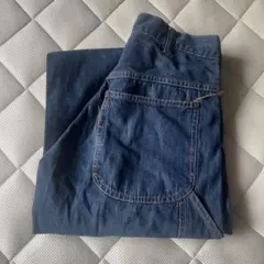40s denim painter pants dark color