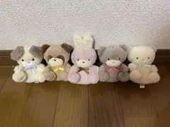 あの頃のともだちぬいぐるみ　ガチャ　全5種類