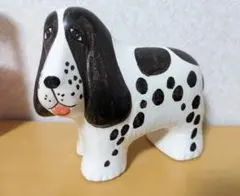 リサ・ラーソン スパニエル　犬　置物