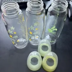哺乳瓶　ミルク　240ミリ　３本セット