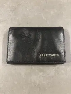 DIESEL ブラックレザー 名刺入れ
