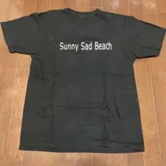 Sunny Sad Beach オリジナルTシャツ 黒