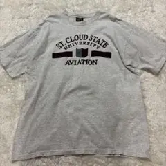 90s USA製 ST.CLOUD STATE オールド カレッジ シングル