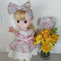 メルちゃんワンピース354