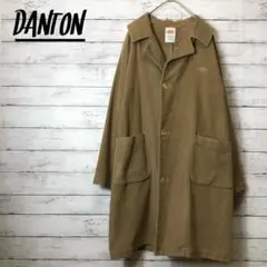 DANTON ダントン コットンツイルステンカラーコート コットン100%