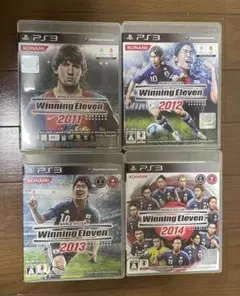 PS3 Winning Eleven 2011.12.13.14 4本セット