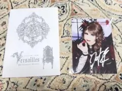 Versailles HIZAKI サイン入り ブロマイド L判