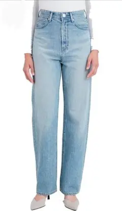 【美品】YANUK ヤヌーク レア ボーイズ ストレートデニムパンツ 21
