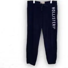 【S】ホリスター HOLLISTER スウェット 裏起毛 ロゴ ルームパンツ