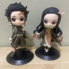 Qposket炭治郎と禰豆子 フィギュアセット　セピアカラー