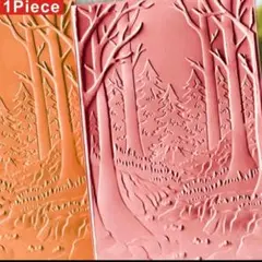 3Dエンボスフォルダー 森の中