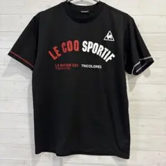 LE COQ SPORTIF ブラック Tシャツ