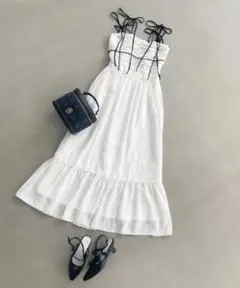 バイカラーリボンキャミワンピース MAJESTIC LEGON