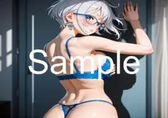 A4サイズアートポスター 1点もの 美女ポスター最高品質 E- J-3