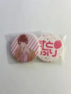 すとぷり　すとめも3 さとみくん　缶バッジ
